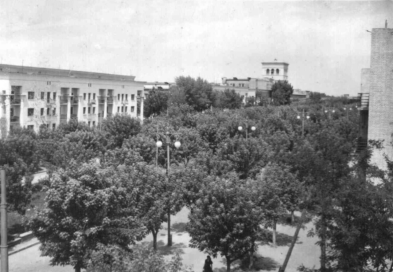 На початку 50-х років центр Запоріжжя тонув у зелені - фото 1