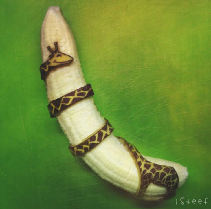 Як звичайний банан в умілих руках перетворюється на мистецтво - фото 3