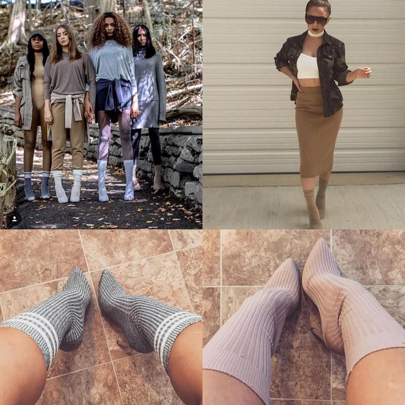 Новий тренд: жінкам пропонують шкарпетки одягати НА взуття - фото 1
