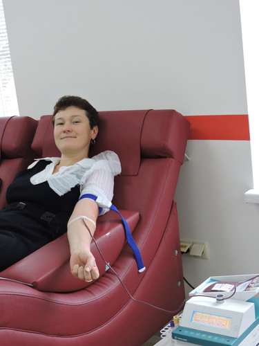 Працівники центру зайнятості здавали кров для онкохворих дітей - фото 5