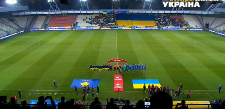 Україна грає проти Косово в Кракові (ХРОНІКА, ФОТО, ВІДЕО) - фото 1