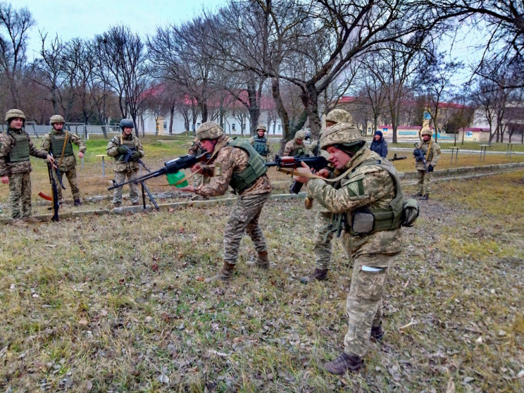 На Одещині морпіхи проходять підготовку…