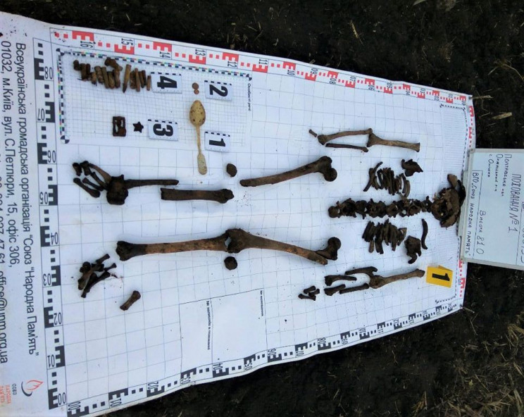 На Полтавщине в поле нашли останки косте…