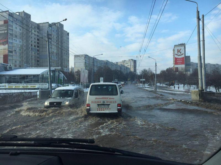 В семи районах Харькова возникли перебои…