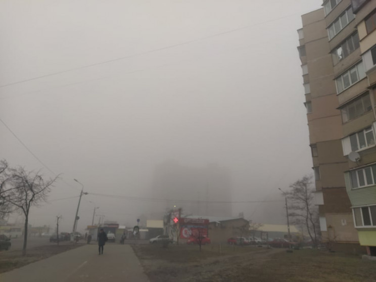 "Подкопченный" воздух в Киеве: Почему го…