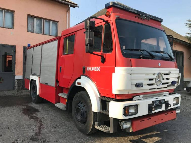 Мукачевские пожарные получили новый пожа…