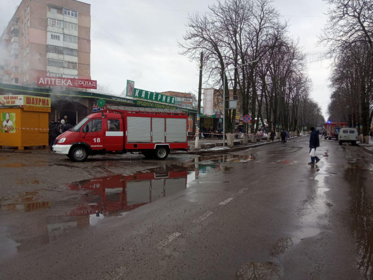 У Знам'янці зранку загасили пожежу в апт…