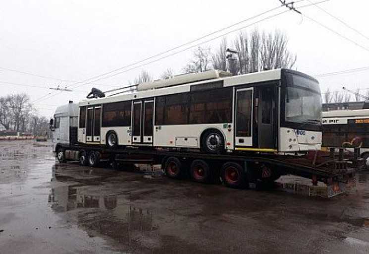 V Krivoj Rog Pribyl Pervyj Novyj Trollejbus Novosti Dnepra Svezhie Dnepropetrovskie Novosti I Proisshestviya V Dnepre Za Segodnya Na Depo Ua