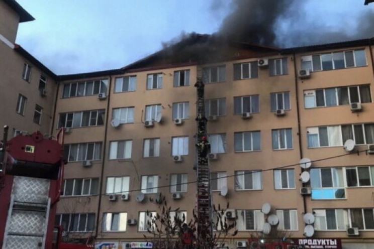 В Харькове на масштабном пожаре в жилом…