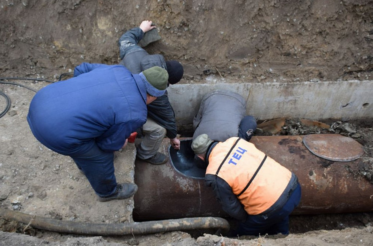 В Кропивницком из-за порыва около десятк…