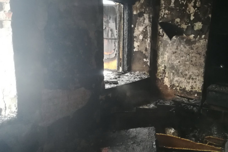 В Харькове в заброшенном здании сгорел м…