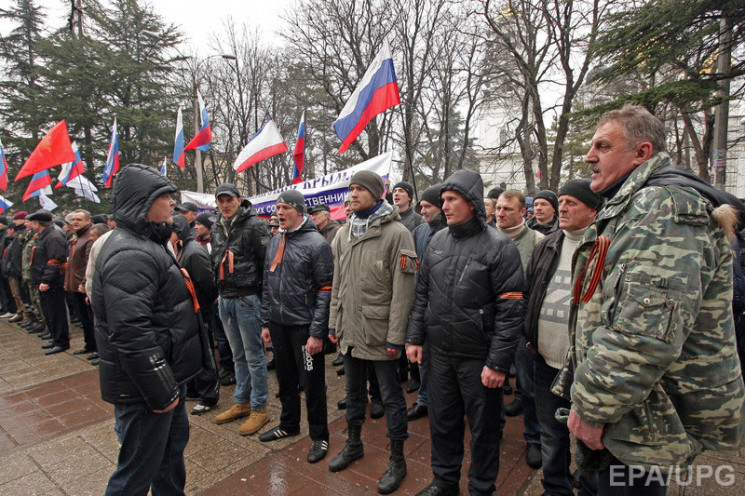 Хроники оккупации Крыма: Захват парламен…