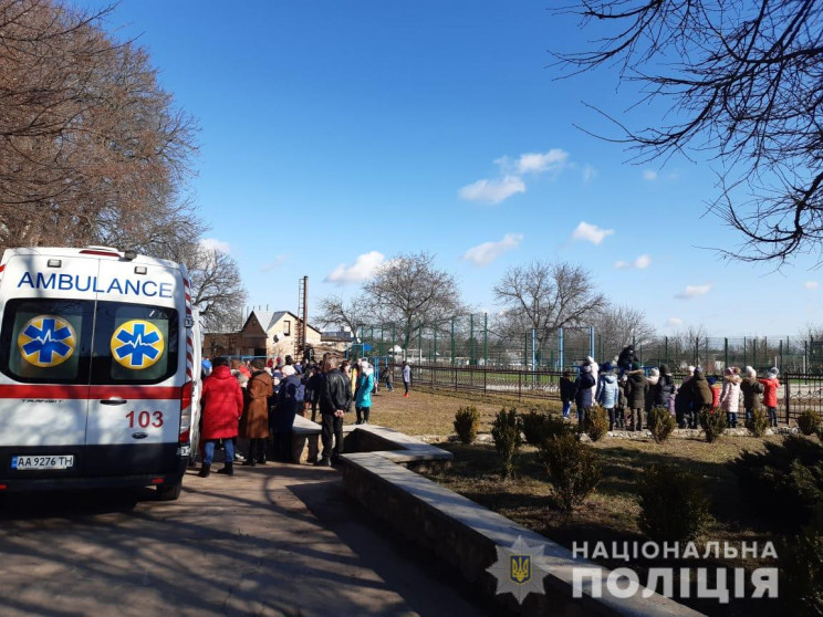 Розпилення газу у Сквирському ліцеї на К…