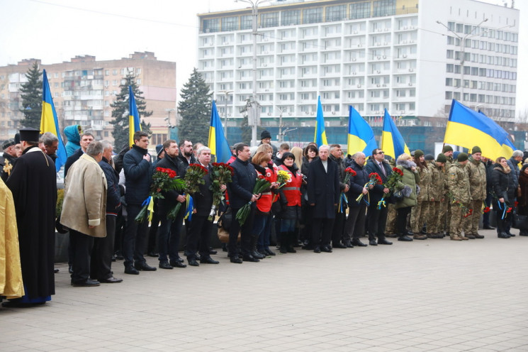 Запоріжці вшанували пам'ять героїв Небес…