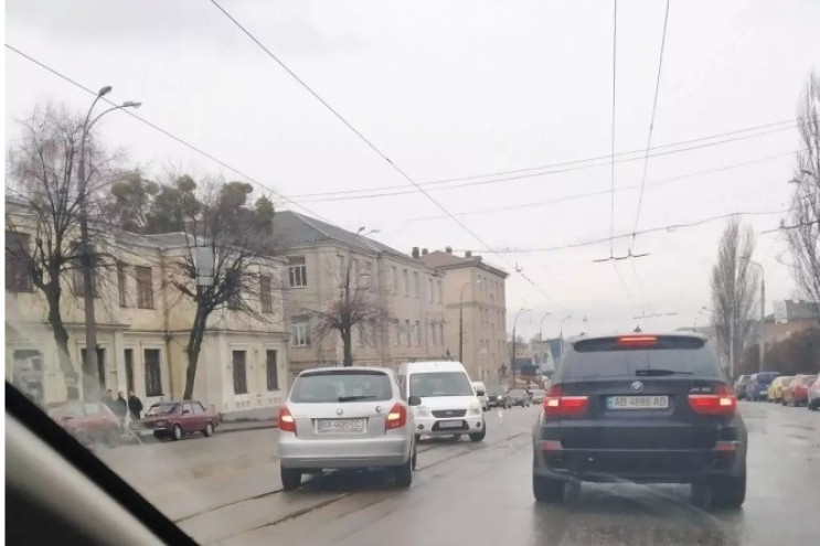 У Вінниці на вулиці Коцюбинського в авар…