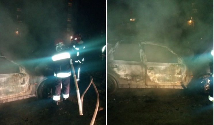 У Новому Роздолі згорів Opel Vectra (ФОТ…