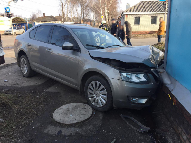 На Засумській не розминулись Skoda та Da…