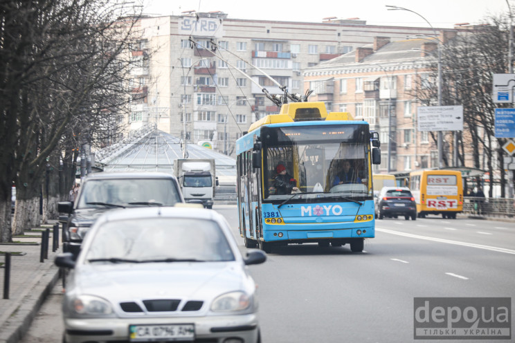 Робота громадського транспорту в Києві н…