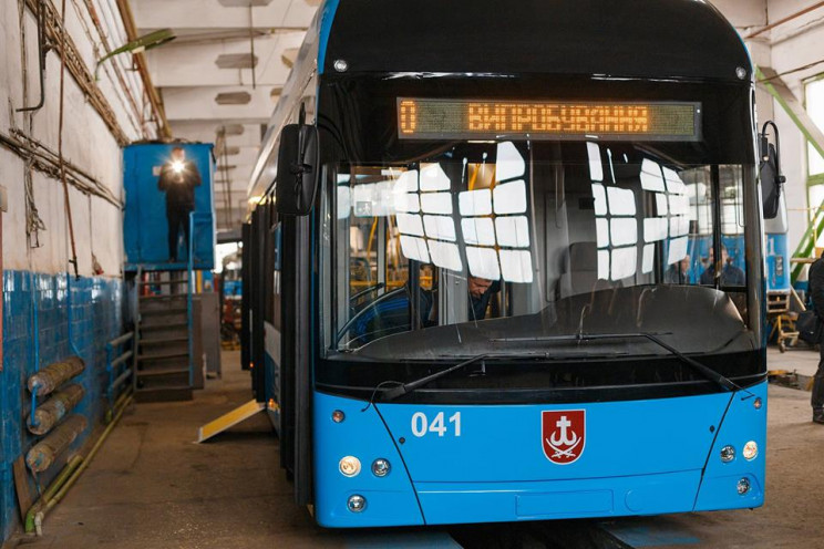 Перший тролейбус вінницького виробництва…