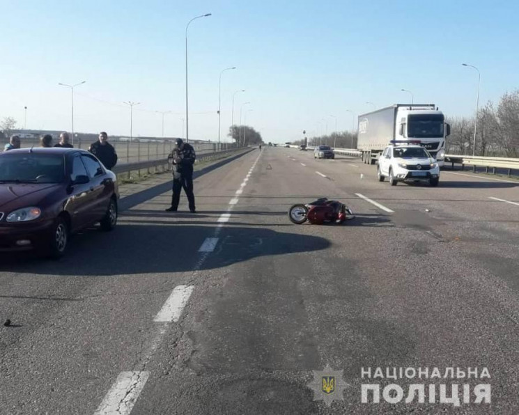 На трассе Одесса-Киев пострадал мопедист…