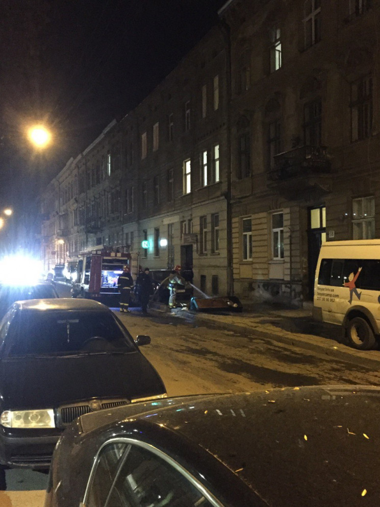 У центрі Львова загасили пожежу (ФОТО)…