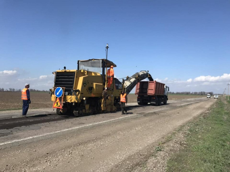 На Днепропетровщине ремонтируют участок…