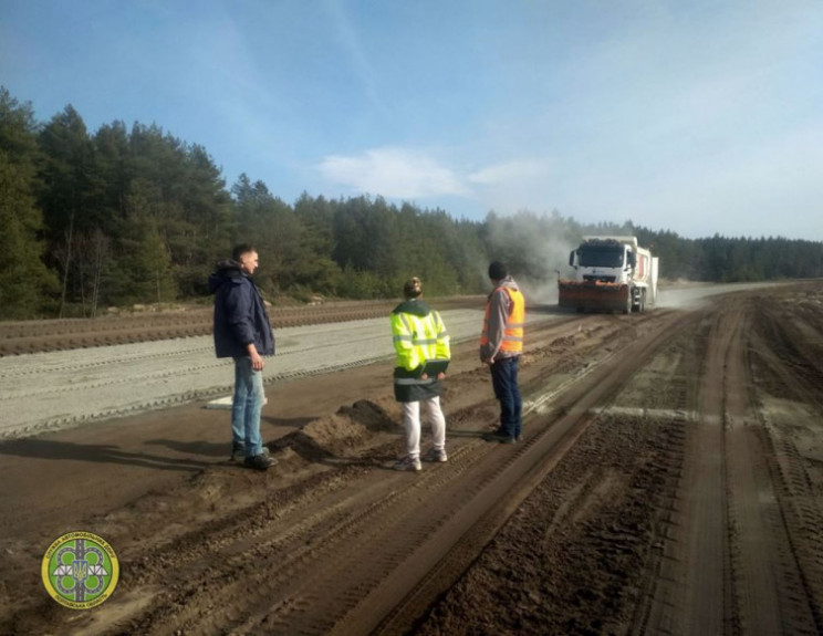 Як на Полтавщині будують автомагістраль…