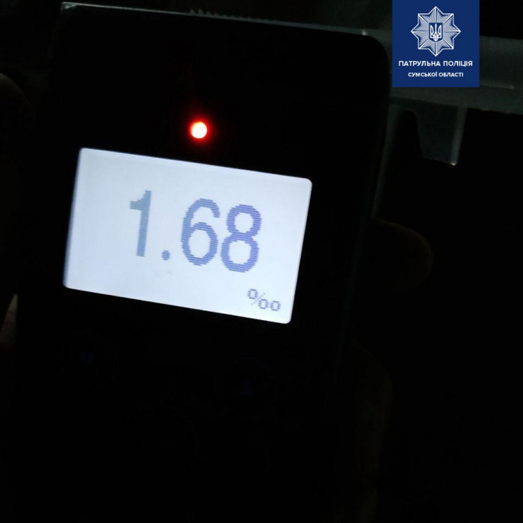 У Сумах "здали" нетверезого водія правоо…