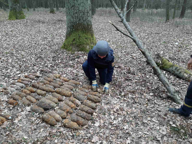 Цілий схрон мін та снарядів часів Другої…