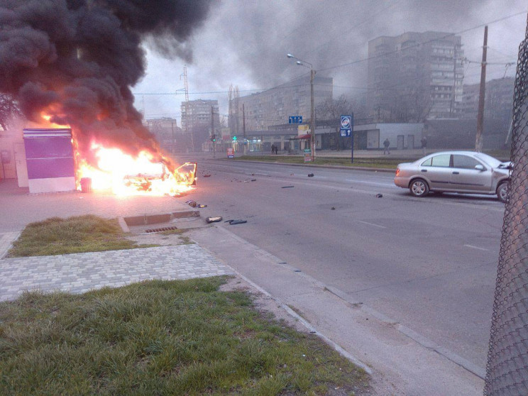 Внаслідок ДТП на Люстдорфській дорозі за…