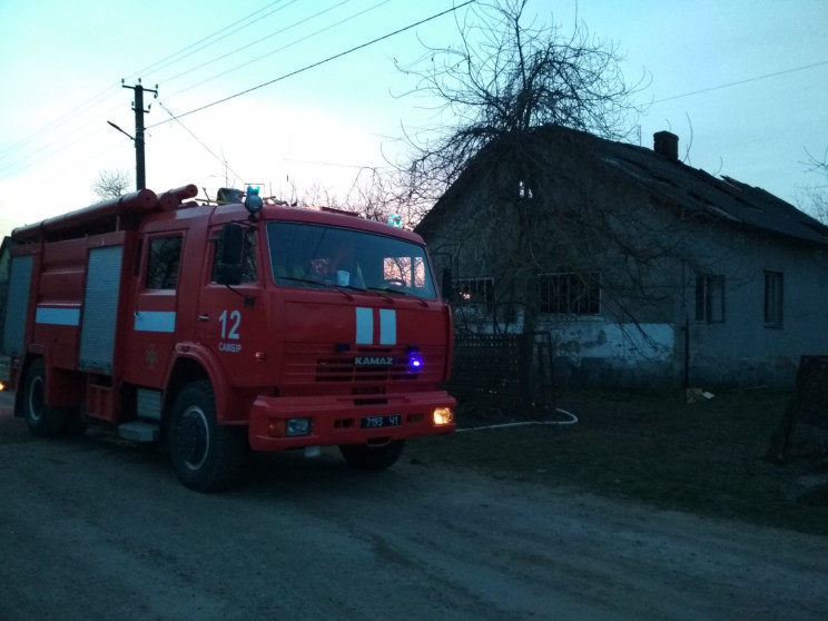 У Самбірському районі на пожежі загинув…