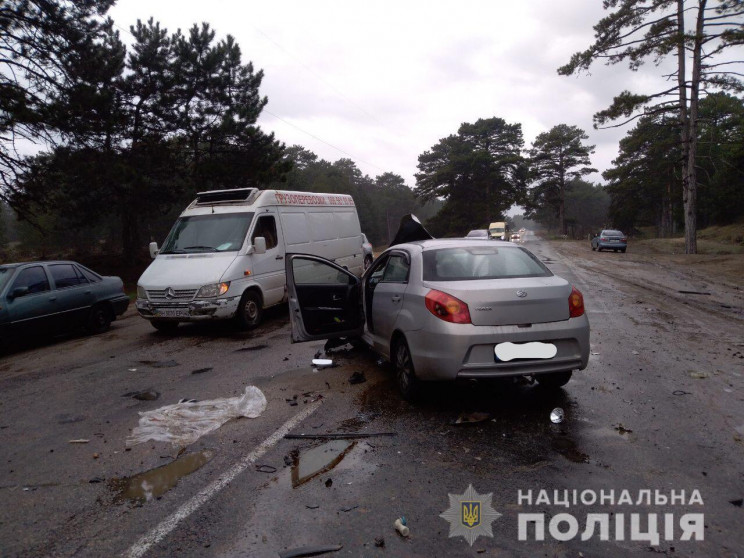 На Херсонщині лоб у лоба зіткнулися легк…