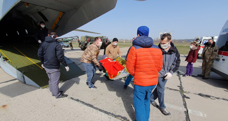 В Одессу прибыл борт с ранеными в районе…