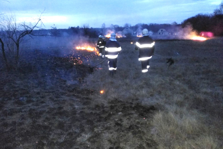 На Полтавщині підпалювачі трави спалили…