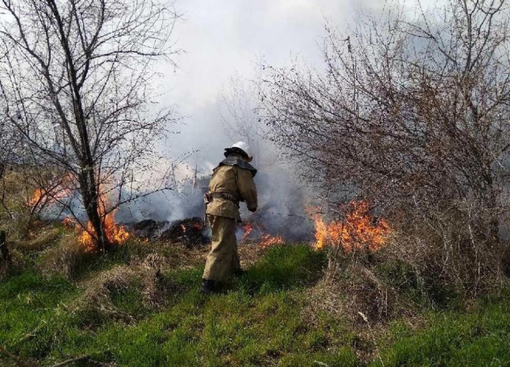 В Одесской области едва не сгорела база…