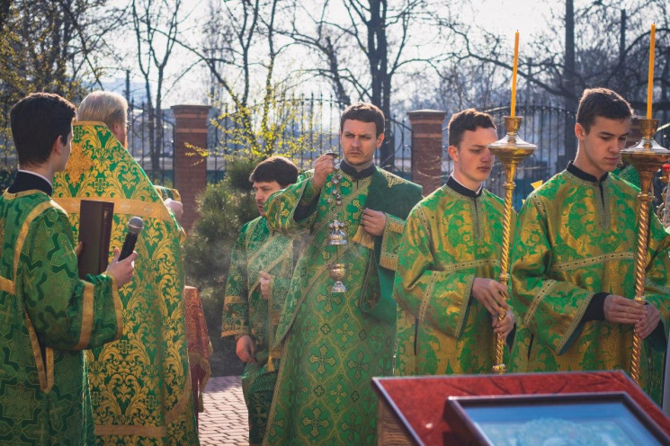 В одесском храме Московского патриархата…