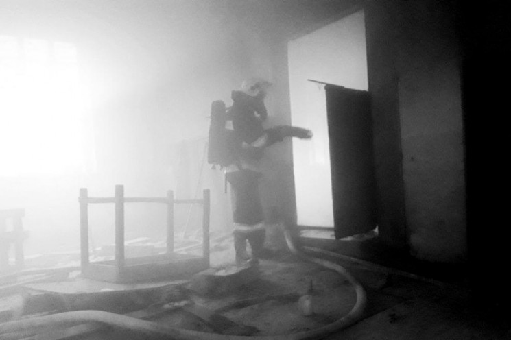 На Тернопільщині спалахнула фабрика ялин…