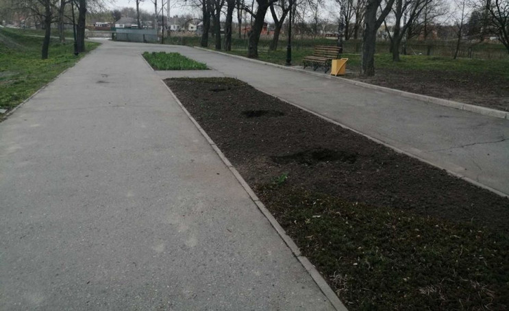 В Миргороде на Полтавщине из парка украл…