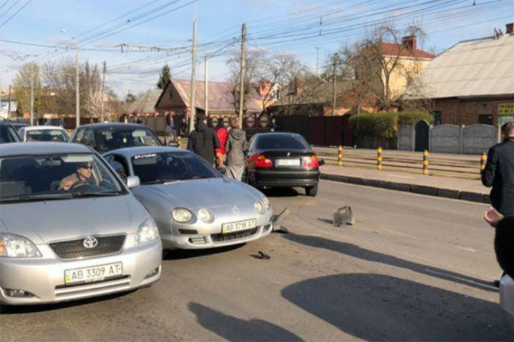 На Келецькій зіткнулися три автомобілі…