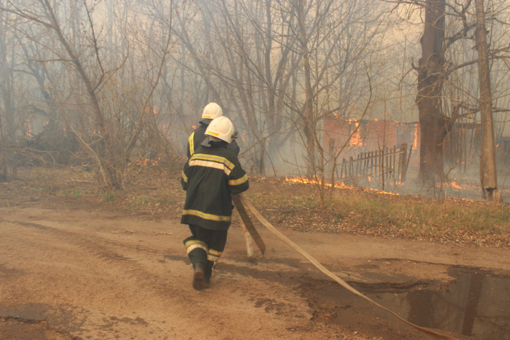 Пожежа в Чорнобильській зоні: За добу ав…