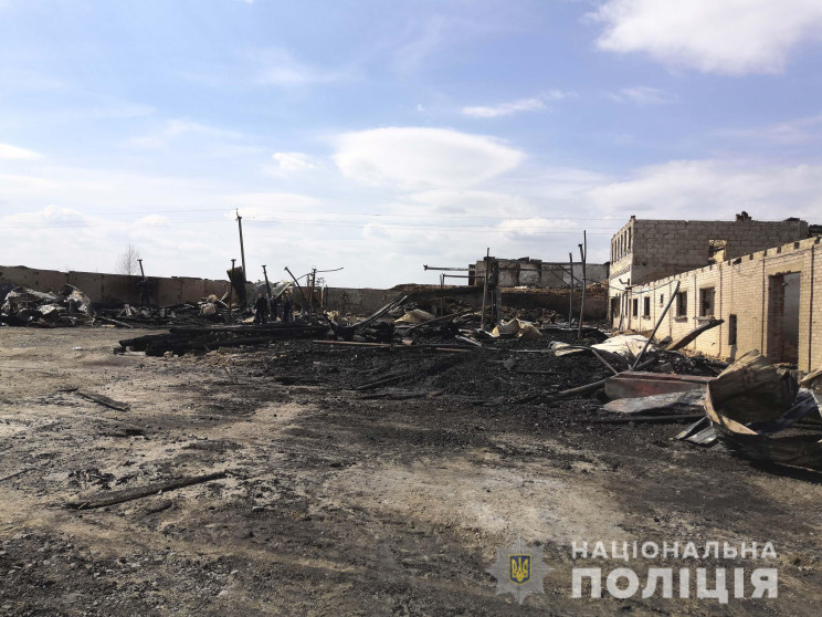 Ознак підпалу на території монастиря у Г…