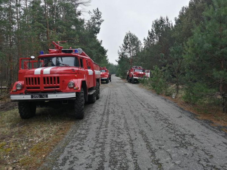 Рятувальники звітують, що у Чорнобильськ…