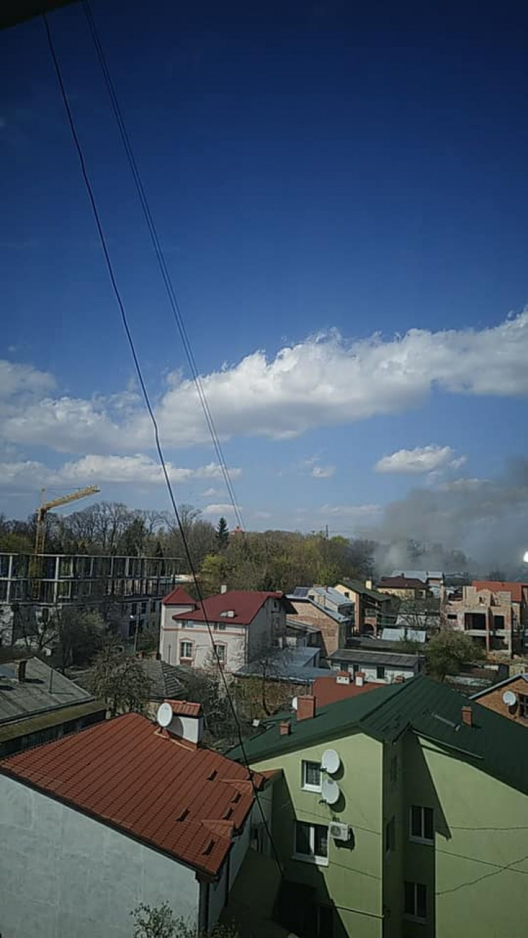 У Львові сталась пожежа на території пси…