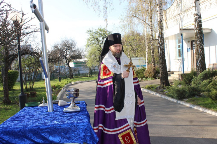 У Полтаві освятили воду, що надходить до…