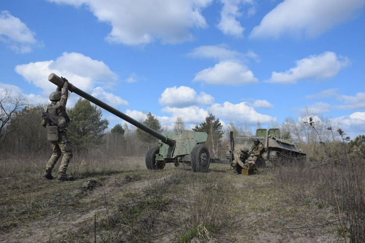 Як тернопільські гармаші в полях вишкіл…