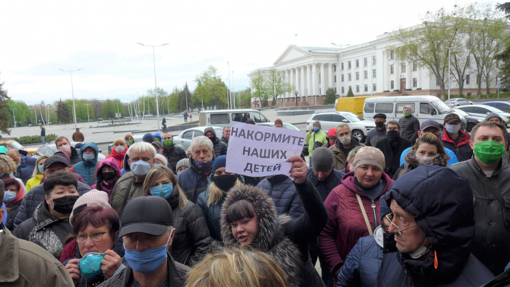 У Краматорську працівники ринків вийшли…