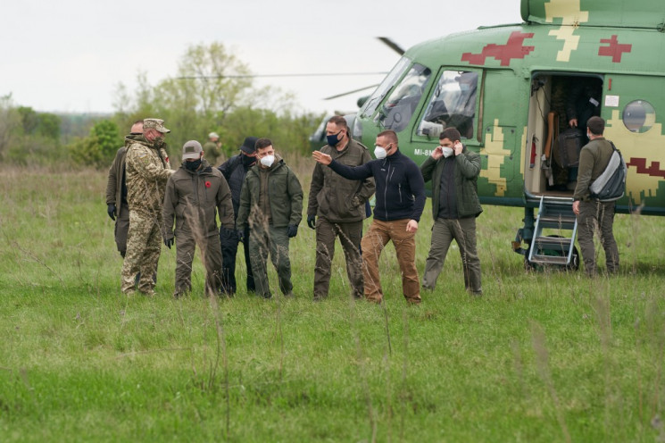 Президент Зеленський прилетів на кордон…