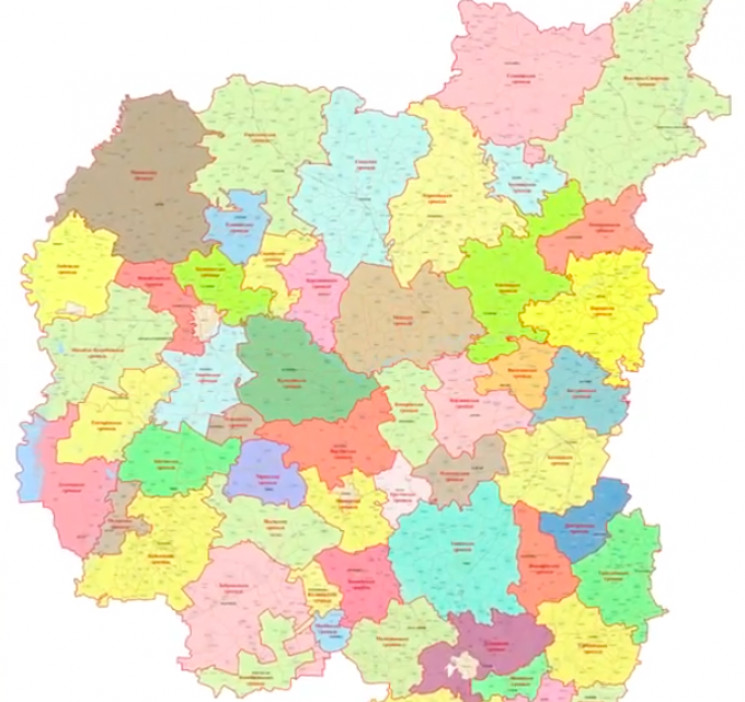 57 ОТГ замість 22 районів: Уряд "перекро…