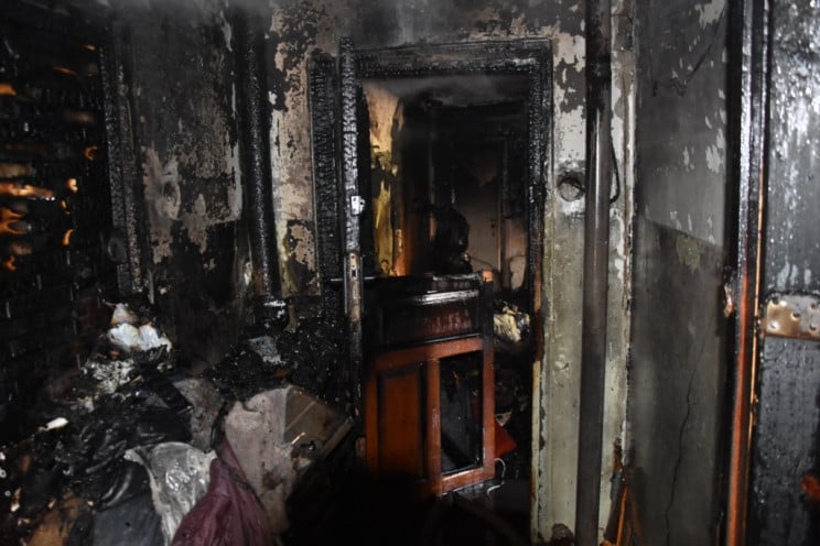 Пожар на Котовского: Женщину госпитализи…