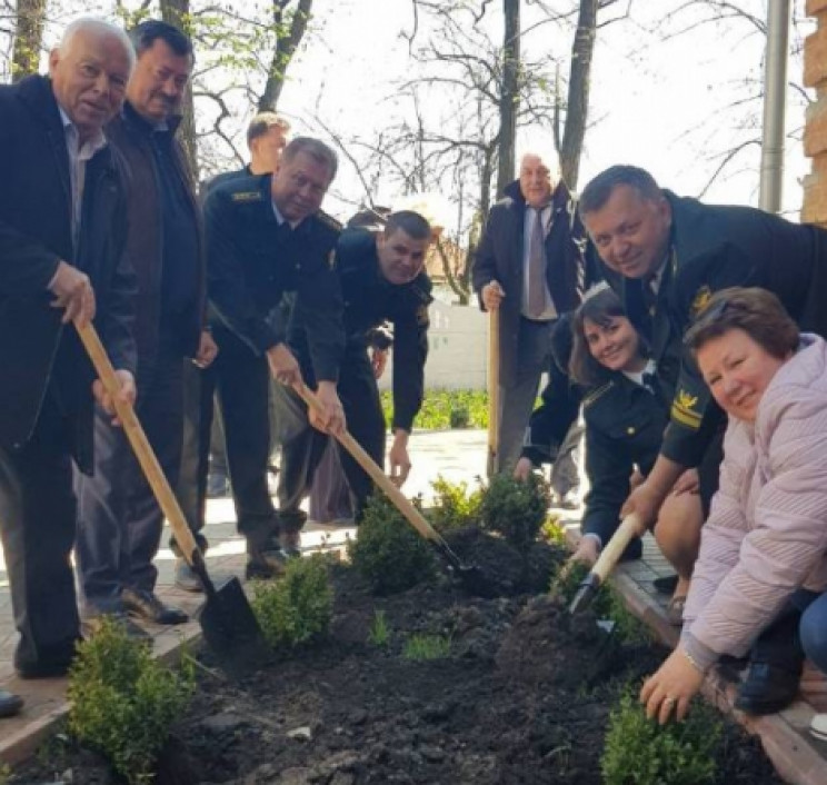 На Кропивниччині заклали самшитову алею…